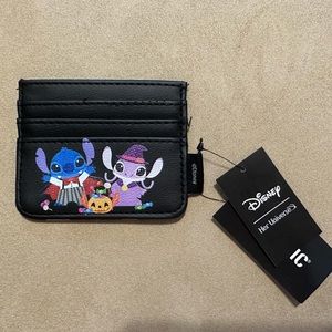 Her Universe Stitch and Angel Halloween Cardholder